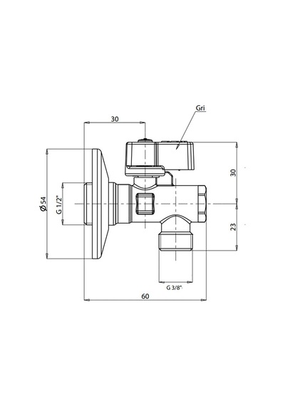 Eca 602111068 Mini Çamaşır Musluğu Krom