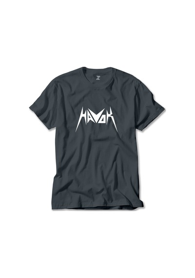Havok Logo Text Sarı Tişört