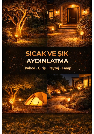 Güneş-solar Enerjili 10 W Yüksek Işık Çim Armetür Günışığı Renk