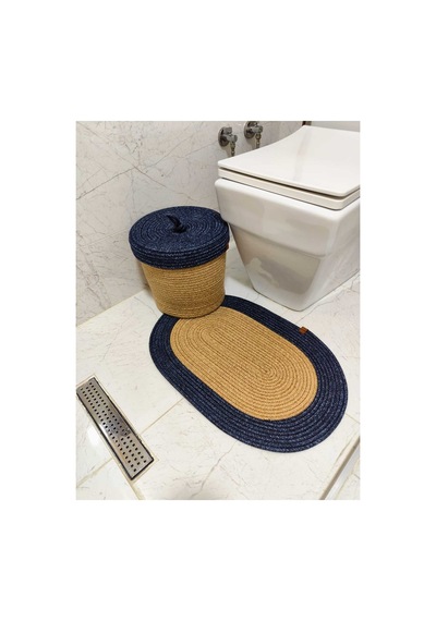 Jüt Hasır 2 Li Banyo Paspas Takımı Bohem Tarzı Banyo Takımı Paspas 40x60 /sepet/25x25 Hasır Kırçılmavi Hasır Kırçılmavi Jüt Hasır 2 Li Banyo Paspas Takımı Bohem Tarzı Banyo Takımı Paspas 40x60 /sepet/25x25 Hasır Kırçılmavi Hasır Kırçılmavi