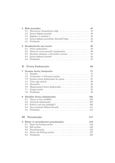 Ayrık Matematikte Seçme Konular 1