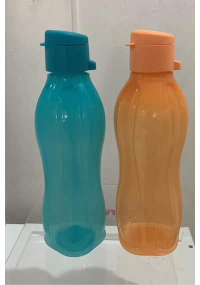 Eco Şişe Suluk 500 Ml 2 Li Set Turuncu Turkuaz