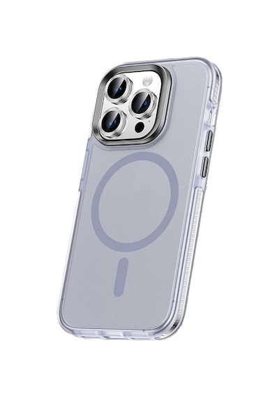 Apple Uyumlu  iPhone 15 Pro Max Kılıf Airbagli Magsafe Wireless Şarj Özellikli Klaptika Kapak Kılıf