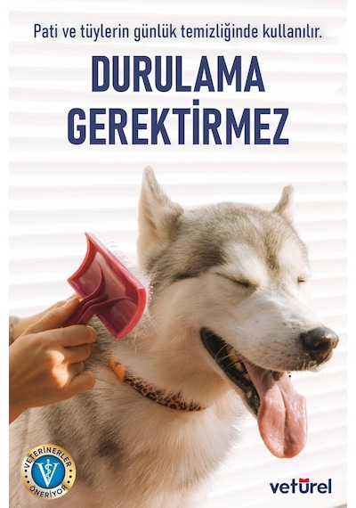 Veturel Köpek Pati TemizlemeTüy Bakım 300 ML + Ağız ve Diş Bakım Spreyi 100 ML