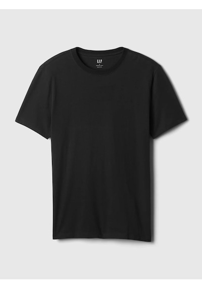 Gap V-everyday Soft Crew - Solıd Siyah