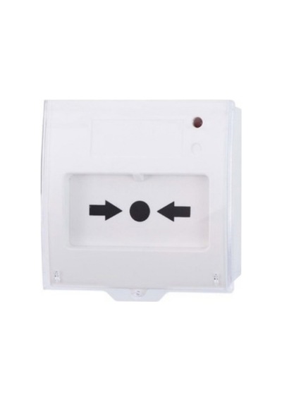 Code Ck-312-w Resetlenebilir Konvansiyonel Yangın İhbar Butonu - Beyaz