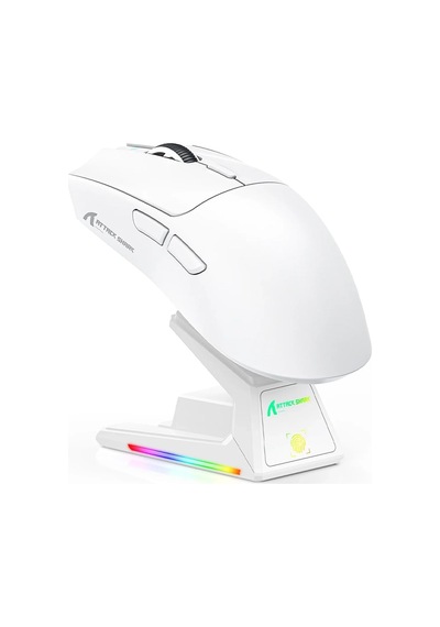 Attack Shark X1 Şarj İstasyonlu Touchpadli Kablosuz Gaming Mouse Standart
