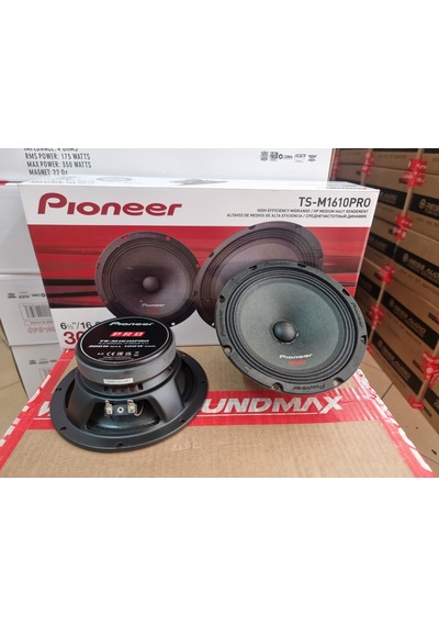 Pıoneer Ts-m1610pro 16 Cm Midrange 300w 100 Rms 1 Takım 2 Ade