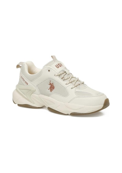 U.s. Polo Assn. Maybe Wmn 5pr 102032842 Kadın Spor Ayakkabı Bej 36-40 Bej