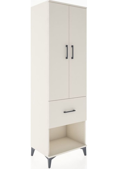 Hyperion Dolap 4 Raflı Tek Çekmeceli 2 Kapaklı 60x44x195 Ayta... Aytaşı
