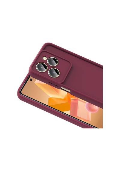 İnfinix Hot 40 Pro Kılıf Kamera Korumalı Zore Ananas Kapak Koyu Yeşil