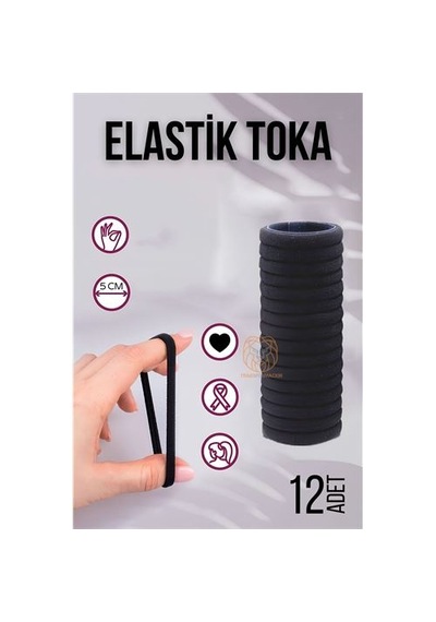 Zenvac Transformacion Elastik Toka 12 Adet Siyah 719701 Zenvac29