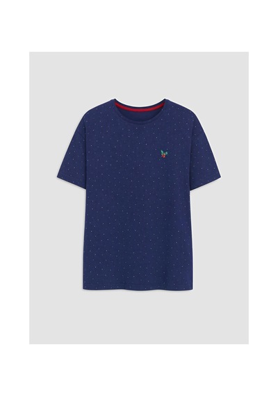 Lcw Dream Lacivert Bisiklet Yaka Kadın Pijama Takımı