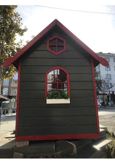 Ckmarket Ahşap Çocuk Oyun Evi
