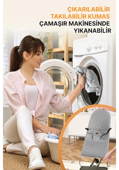 Livenzi Mobibaby Anakucağı Cotton Deluxe - Gri