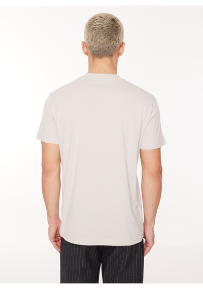 John Richmond Bisiklet Yaka Mavi Erkek T-shirt Uma23082ts