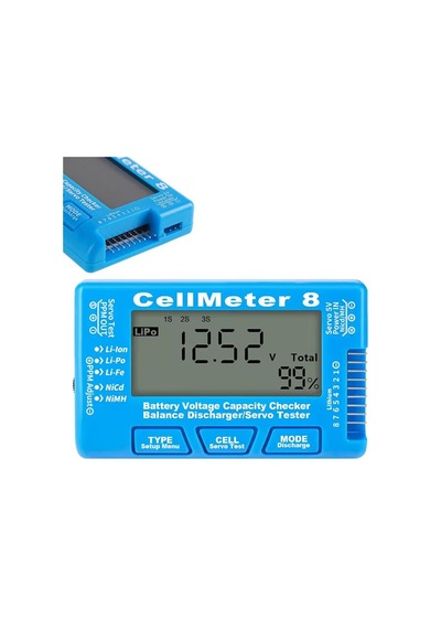 Pm-26959 Pil Kapasite Voltaj Test Cihazı Rc 1-8s Lipo Lityum Nımh