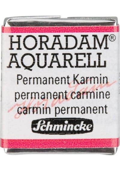Schmincke : Horadam Aquarell Artist Sulu Boya : Yarım Tablet : Seri 3 353 Permanent Carmine