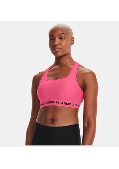 Under Armour Kadın ArmourMid Çapraz Sırtlı Spor Sütyeni 1361034-653 Siyah