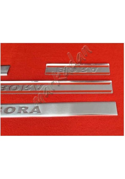 Markadan Vw Bora Krom Kapı Eşiği 1998-2004 4 Parça Paslanmaz Çeli N11.5180