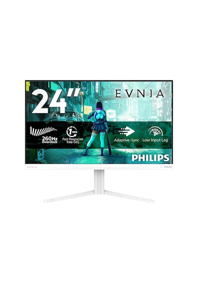 Philips Evnia 24m2n3201pl 24 İnc 260hz Oc 1ms Hdmı Dp Adaptive Sync Hdr10 Fhd Fast Ips Gaming Moni