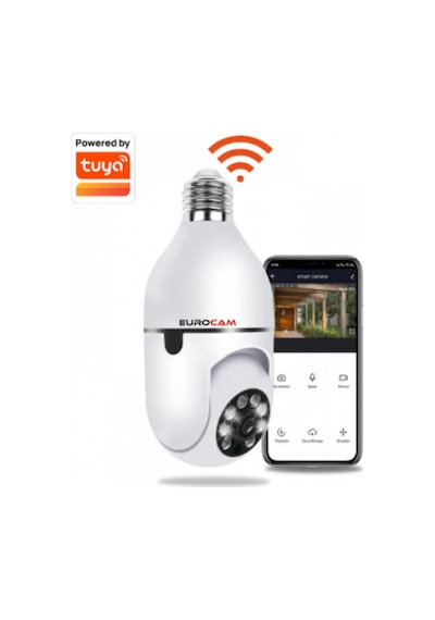 Ampül Wifi Duy Tabanlı Ptz İç Ortam Kamerası