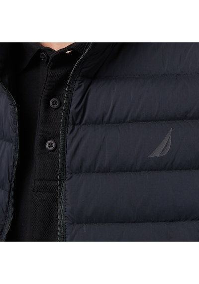 Nautica Erkek Siyah Regular Fit Su İtici Kaz Tüyü Yelekdesenlij57037t