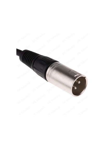 3 Pin Xlr Mikrofon Mikser Ses Uzatma Kablosu - 3 Metre
