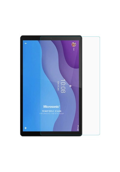 Microsonic Lenovo Uyumlu Tab M10 TB-X306F 10.1" (TRZA6W0026TR) Tempered Glass Cam Ekran Koruyucu