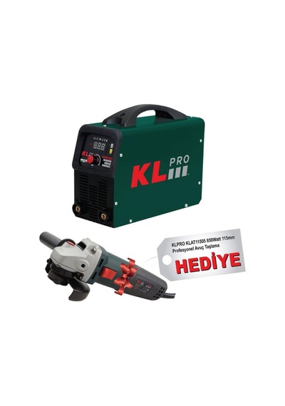 Klmma200 200 Amper Inverter Kaynak Makinesi + Avuç Taşlama