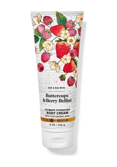 Bath & Body Works Buttercups & Berry Bellini Yoğun Nemlendirici Vücut Kremi 226gr