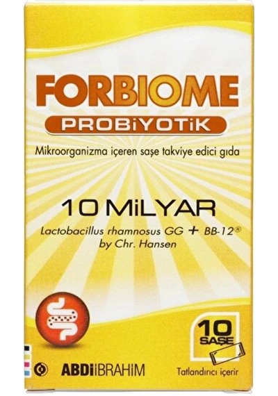 Forbiome Probiyotik 10 Saşe 3 Al 2 Öde