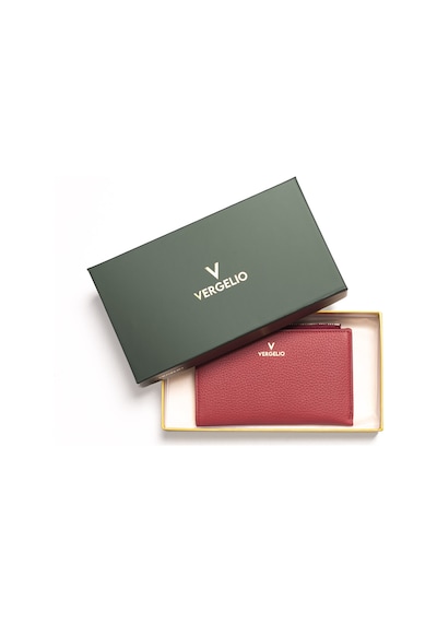 Burgundy Cüzdan & Kartlık Kadın 2804 Vergelio Flother Wallet Card Holder Bordo