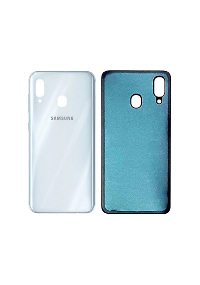 Samsung Galaxy Uyumlu A30 A305 Arka Kapak Beyaz
