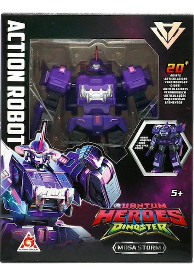 Quantum Heroes Dinoster Aksiyon Robot Mosa Storm Cicciobello