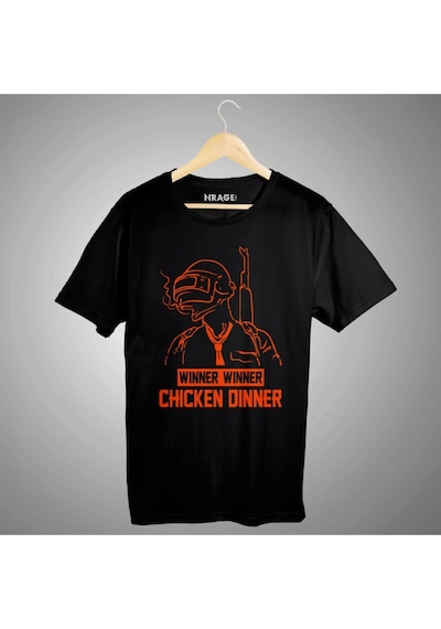 Startmore Pubg Orange Tişört Siyah