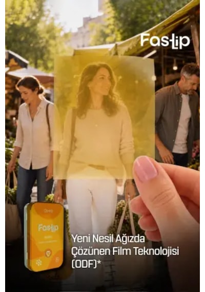 Fastlip D3 & K2 Vitamini Strip Form 30 Film Tablet