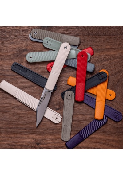 Real Steel Barlow Rb-5 G10 Sap N690 Çelik Kamp Çakısı 8022b Kum