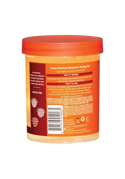 Cantu Shea Yağı Keten Tohumu ve Zeytin Yağlı Maksimum Tutma ve Şekillendirici Jöle 517 G