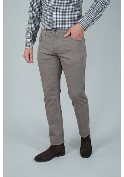 Bisse Bej Gabardin Pamuk 5 Cepli Spor Pantolon Pns24k24004 D07 Bej