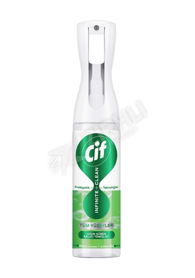 4 Adet Cif İnfinite Clean Sprey Misket Limonu + Limon Otu 280 Ml Diğer