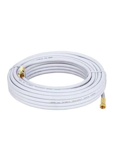 Rg6 F Konnektörlü Hazır Anten Kablo 10mt Poke Pk-5319