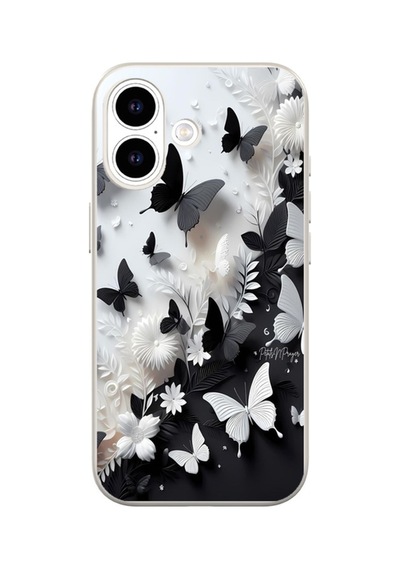Arvencase Apple iPhone Uyumlu 17 Uyumlu Hd Kalite Orta Sertlikte Baskılı Desenli Silikon Renk111 Renk111