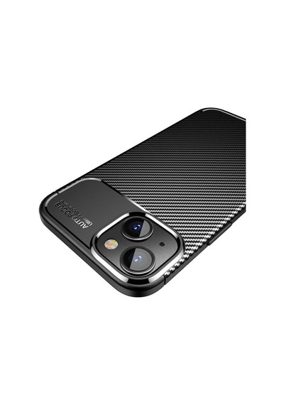 Apple Uyumlu iPhone 14 Kılıf Zore Negro Silikon Kapak Siyah