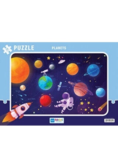 Blue Focus 30 Parça Puzzle Gezegenler Planets