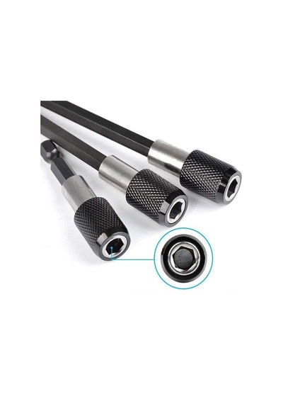 Zhltools 3lü Matkap Ucu Tornavida Bits Uzatma Adaptörü