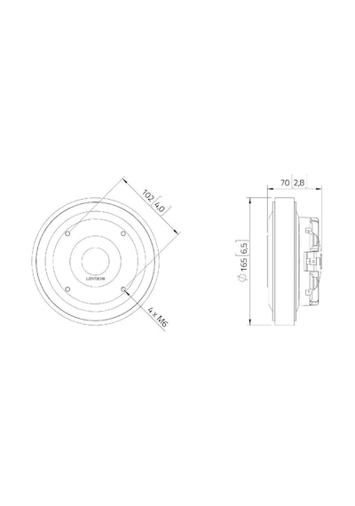 Lavoce Df14.30T 1/4" Tweeter
