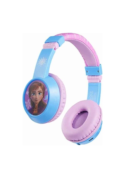 Disney Frozen Karlar Ülkesi - Anna Elsa Mikrofonlu Bluetooth Kulaklık Kablosuz Çocuk Kulaklığı Lisan