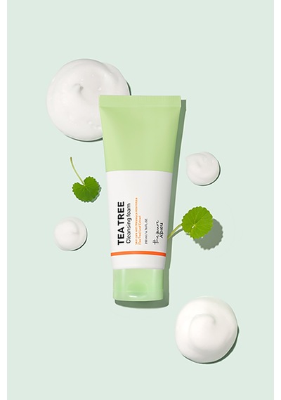 Missha Nonco Tea Tree Cleansing Foam Sivilceli Ciltler için Çay Ağacı İçeren Yüz Yıkama Köpüğü 130 ML