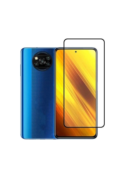 Xiaomi Poco X3 Nfc Ekran Koruyucu 9D Tam Kaplayan Kavisli